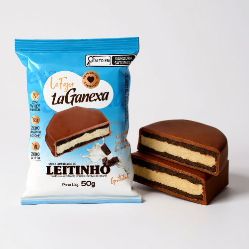Kit 3 Alfajores sabor Leitinho