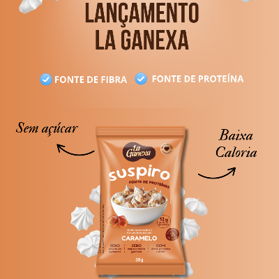 Kit 3 Suspiros sabor Caramelo e Flor de Sal