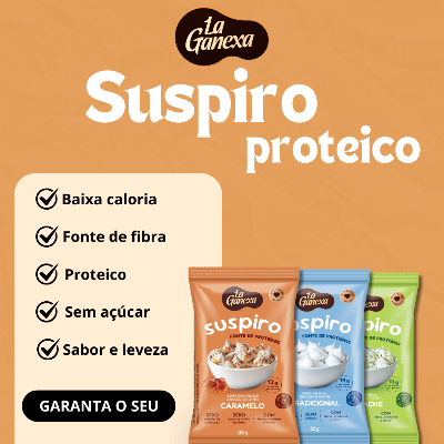 Kit 3 Suspiros sabor Caramelo e Flor de Sal