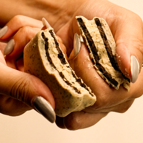 Display de Cookies com Whey Protein - 12 un