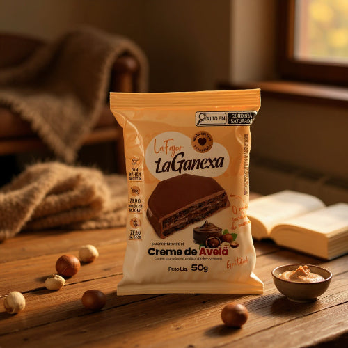 Alfajor de Creme de Avelã 50g
