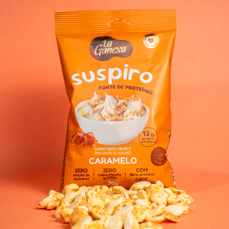 Kit 3 Suspiros sabor Caramelo e Flor de Sal