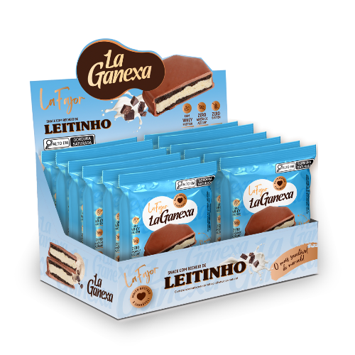 Display de Leitinho com Whey Protein - 12 un