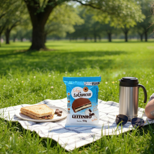 Kit 3 Alfajores sabor Leitinho