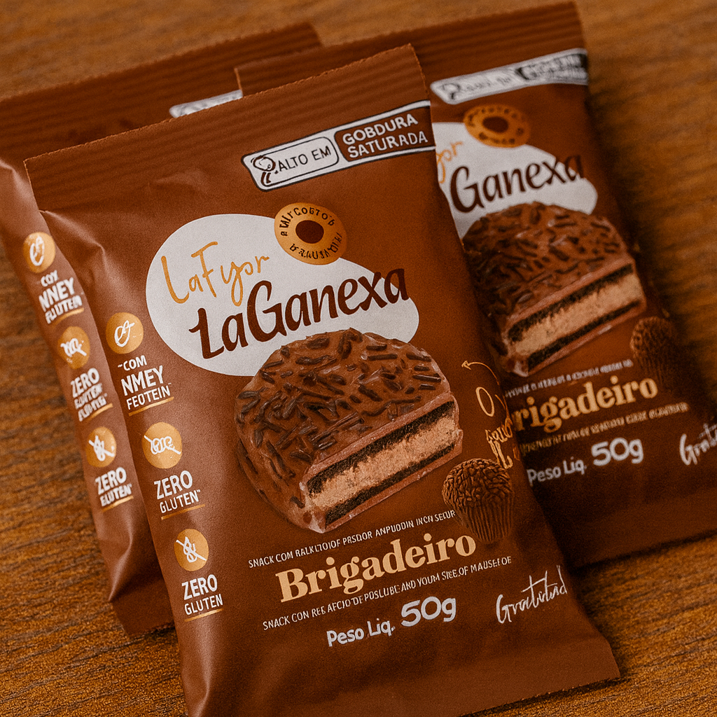 Kit 3 Alfajores sabor Brigadeiro