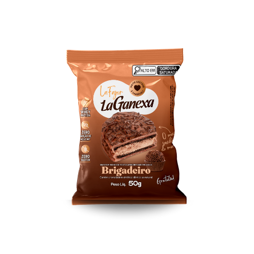 Display de Brigadeiro com Whey Protein - 12 un