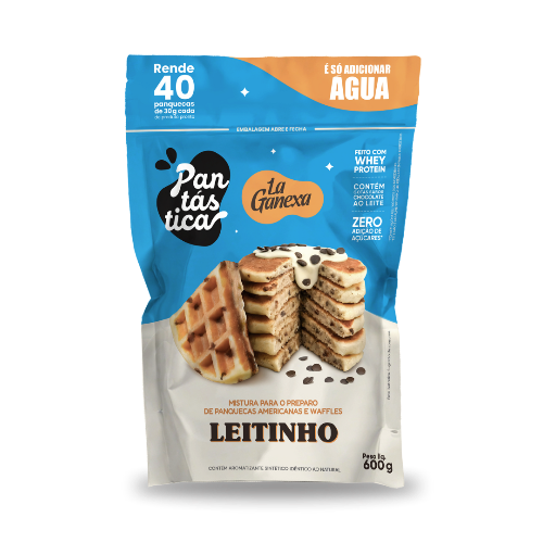 Pantástica - Panqueca Proteica sabor Leitinho 600g