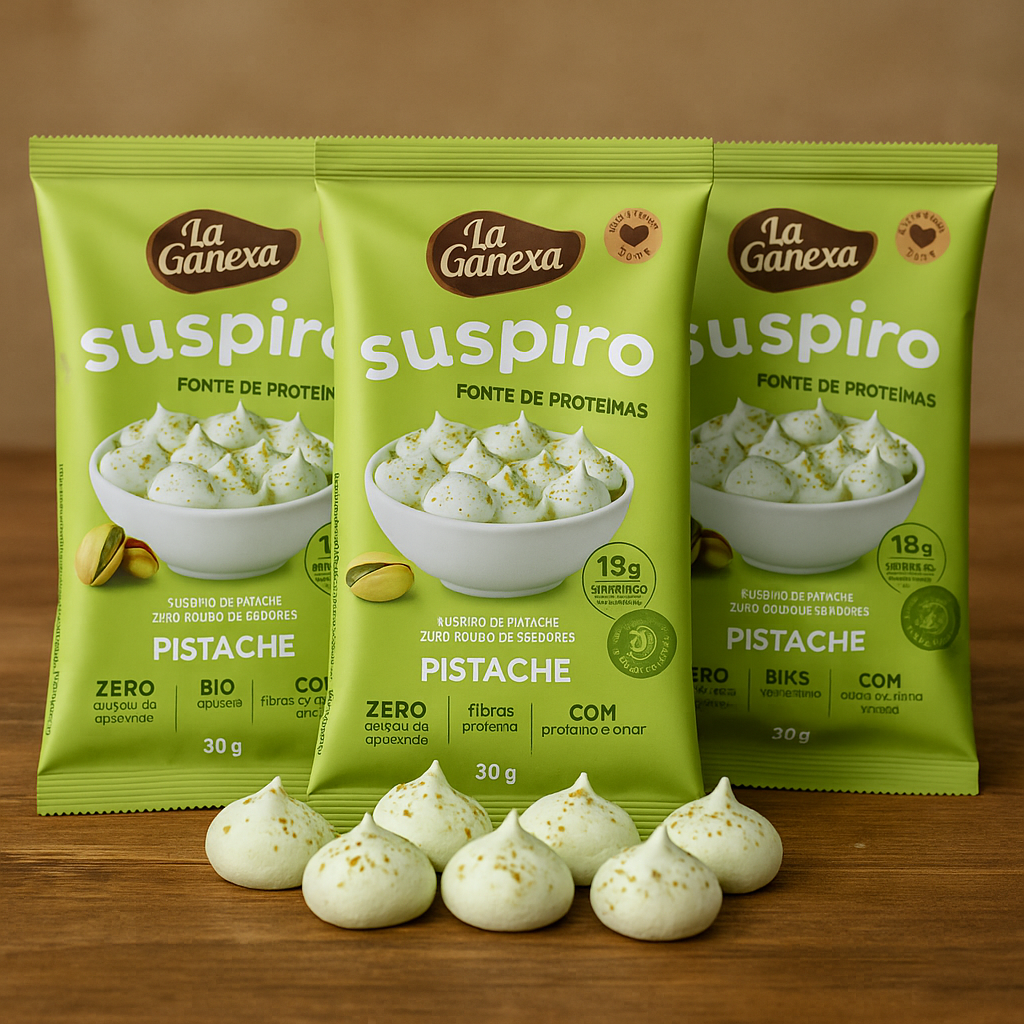 Kit 3 Suspiros sabor Pistache